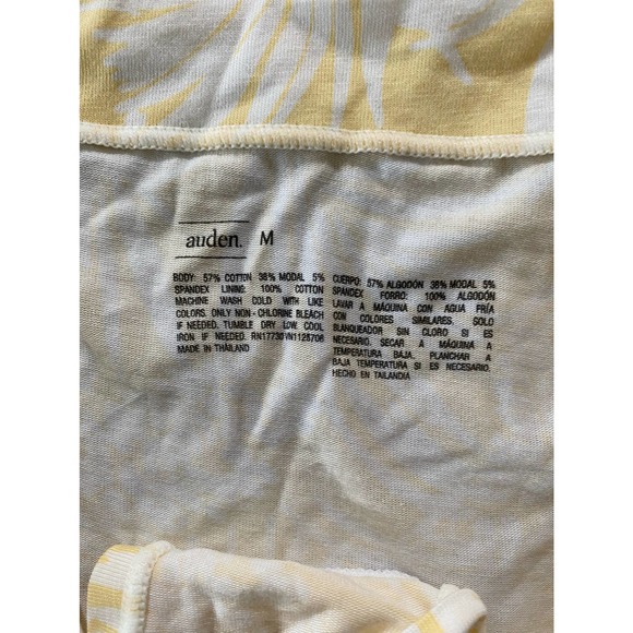 Auden Intimates & Sleepwear Womens Yellow Underwear With Tropical